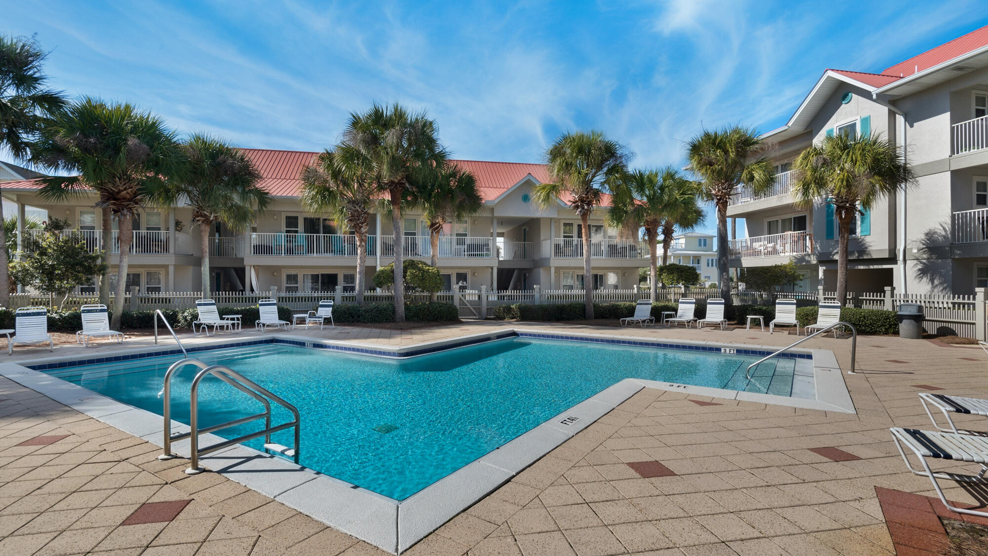 82 Sugar Sand Lane, Unit C2 Santa Rosa Beach, FL 32459 - Photo 31 of 34 a view of a house with swimming pool and sitting area
