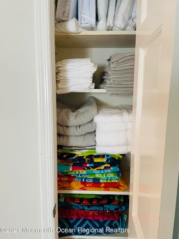 a room with storage and utility