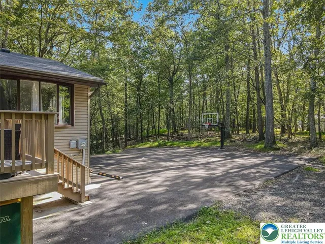 a view of street along with trees