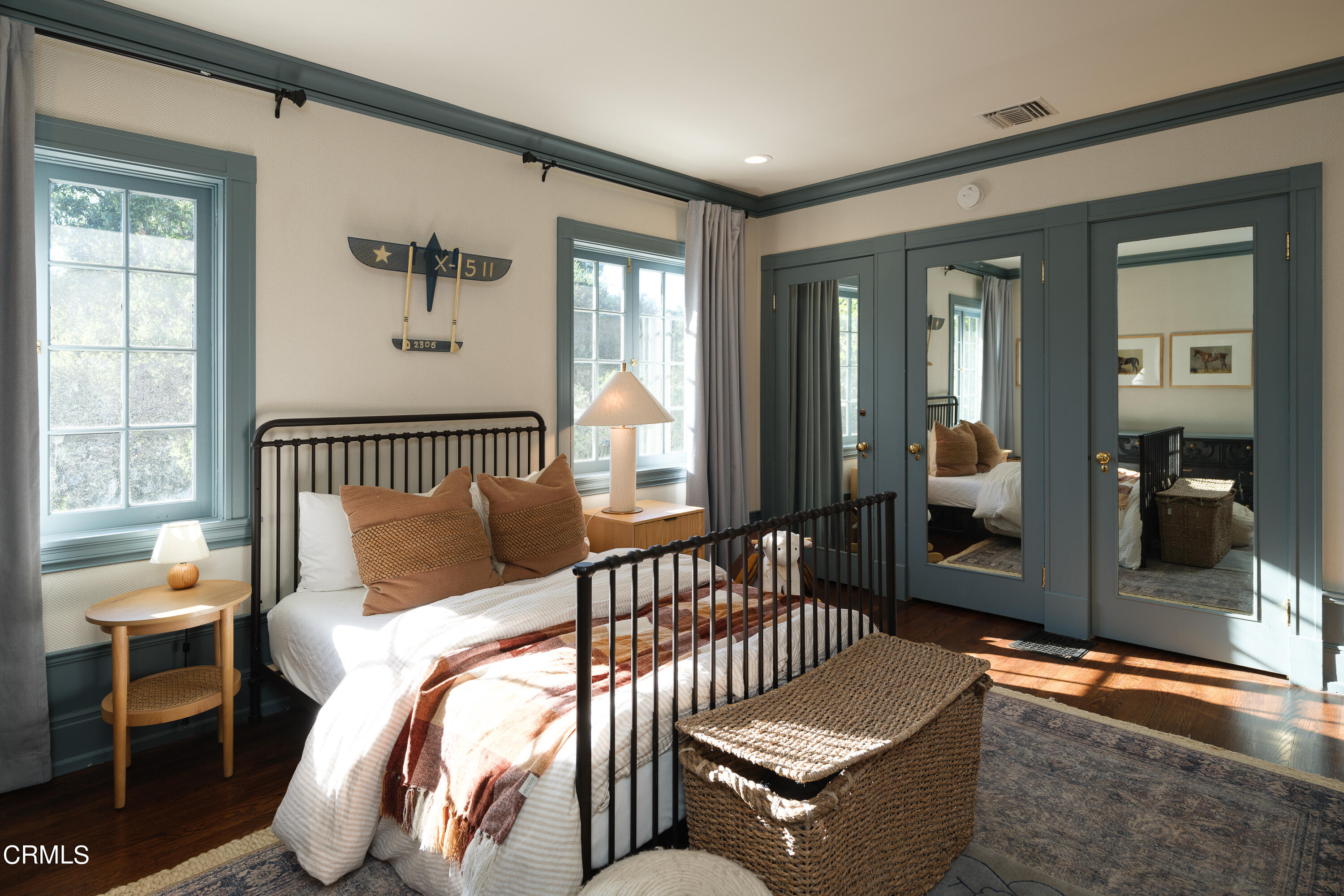 2709 Visscher Place Altadena, CA 91001 - Photo 51 of 75 a bedroom with furniture and a window