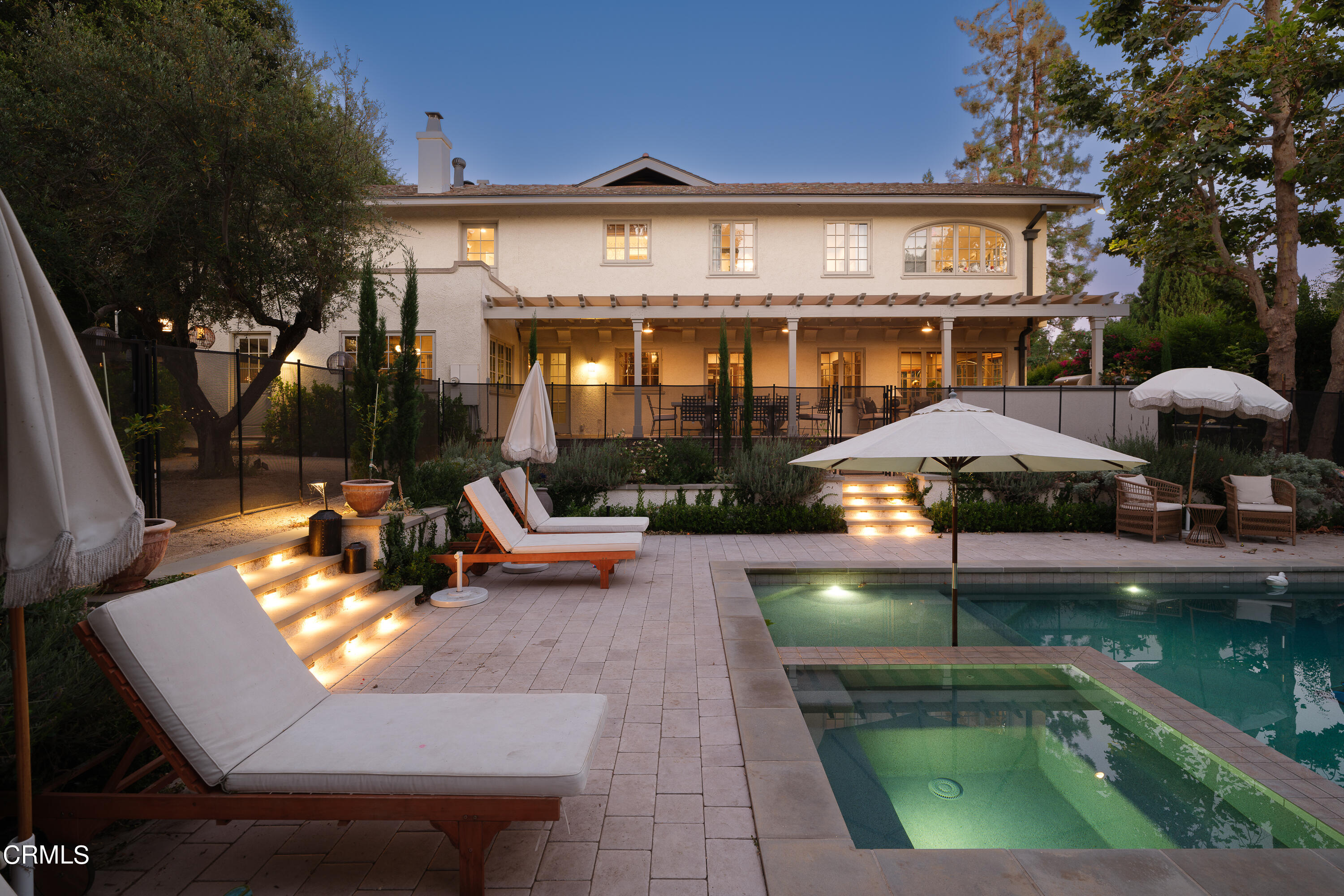 2709 Visscher Place Altadena, CA 91001 - Photo 72 of 75 a view of a house with swimming pool and sitting area