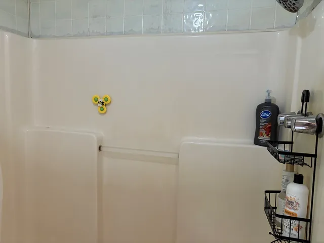 a close up of a wall