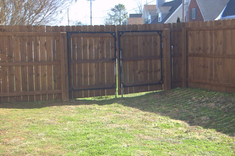 4001 Deer Run Trace Spring Hill, TN 37174 - Photo 12 of 16 a view of a backyard with wooden fence