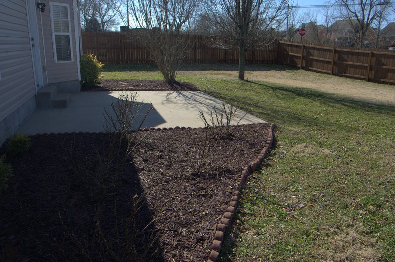 4001 Deer Run Trace Spring Hill, TN 37174 - Photo 15 of 16 a view of a yard with wooden fence