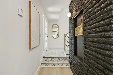 a view of a entryway door of the house