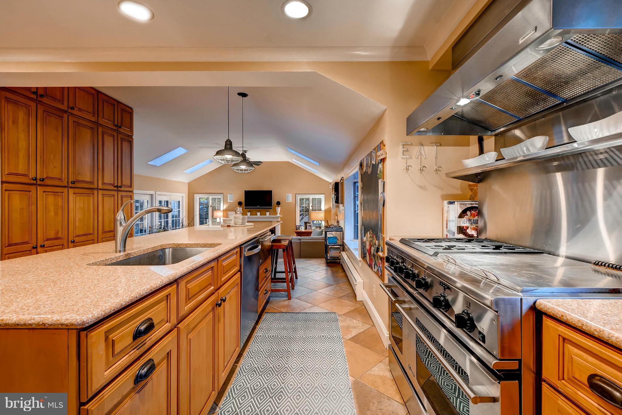 202 Upnor Road Baltimore, MD 21212 - Photo 6 of 30 Custom 4-burner stove with grill and griddle