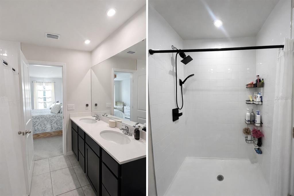 3109 Victoria Inlet Drive Holiday, FL 34691 - Photo 19 of 23 a bathroom with a tub sink mirror and shower