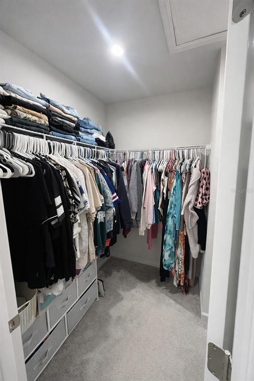 3109 Victoria Inlet Drive Holiday, FL 34691 - Photo 20 of 23 a view of walk in closet with clothes and shoes