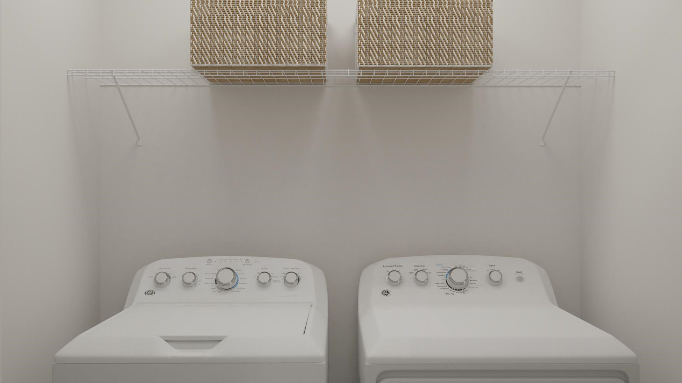 6209 Truxton Lane, Unit 1321 Raleigh, NC 27616 - Photo 15 of 23 a utility room with dryer and washer