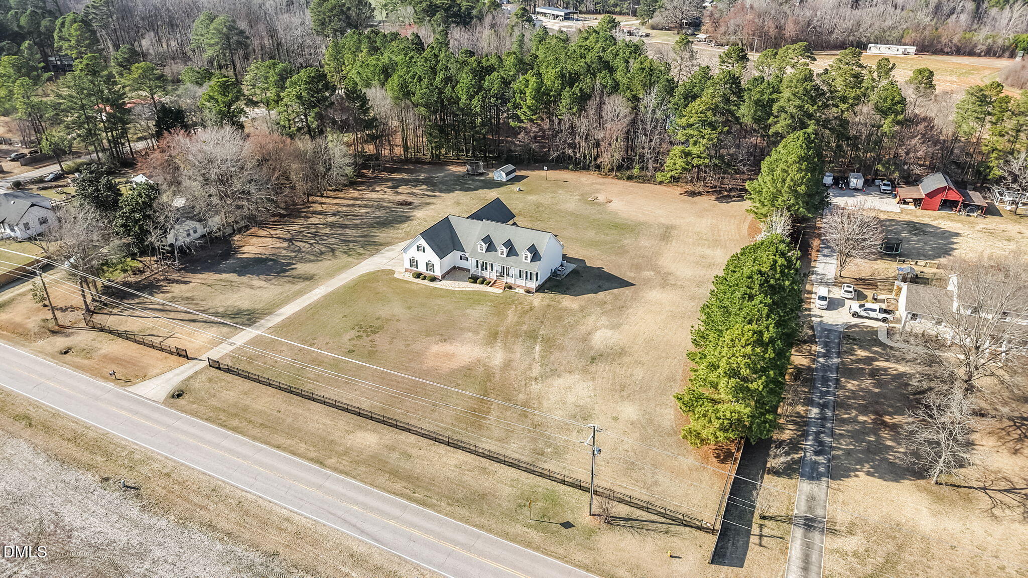 2185 Old US Highway 64 Spring Hope, NC 27882 - Photo 49 of 53 Aerial of home