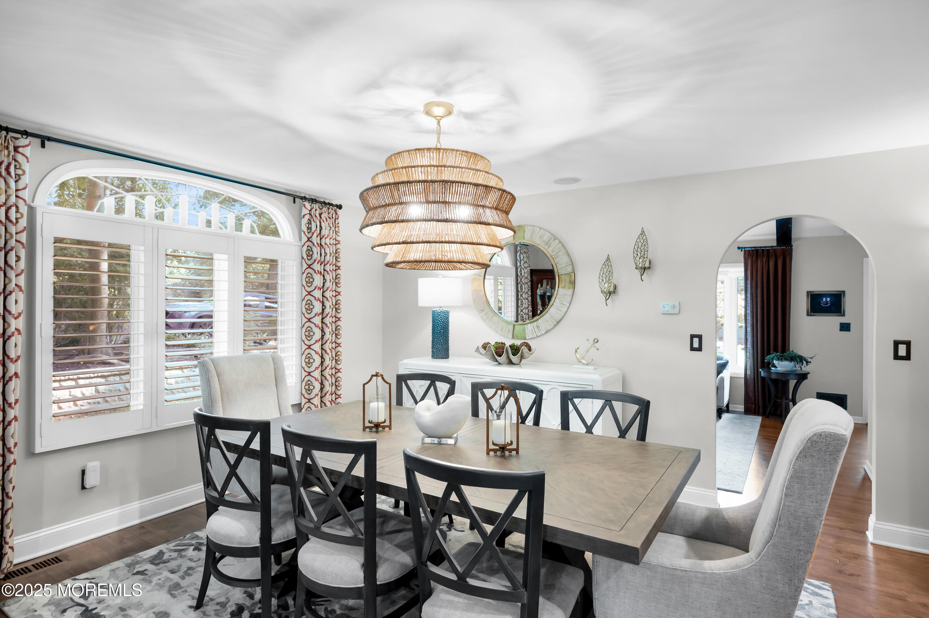 24 Princeton Street Red Bank, NJ 07701 - Photo 8 of 37 a view of a dining room with furniture window and wooden floor