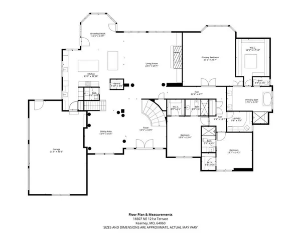 $1,999,900 | 16607 Northeast 121st Terrace, Kearney, MO 64060