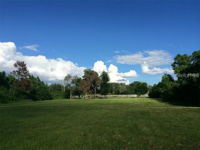 a view of a golf course