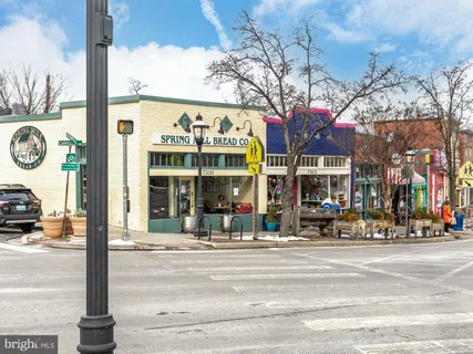 a view of street with traffic signal