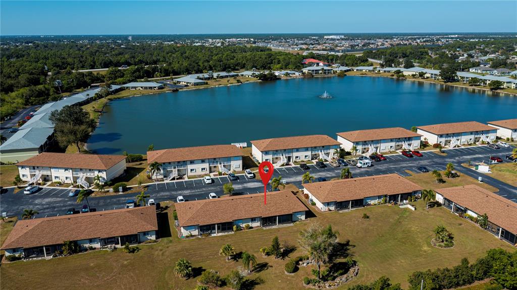 25275 Rampart Boulevard, Unit 1802 Punta Gorda, FL 33983 - Photo 15 of 41 an aerial view of a houses with outdoor space