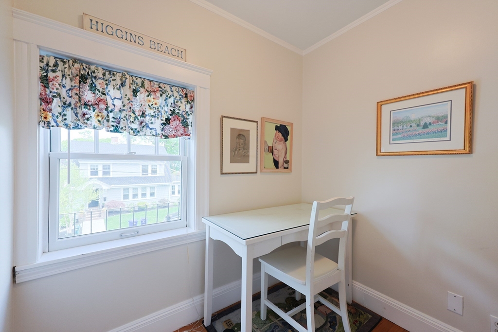 14 Merrill Road Marblehead, MA 01945 - Photo 17 of 29 a view of a livingroom with furniture and a window