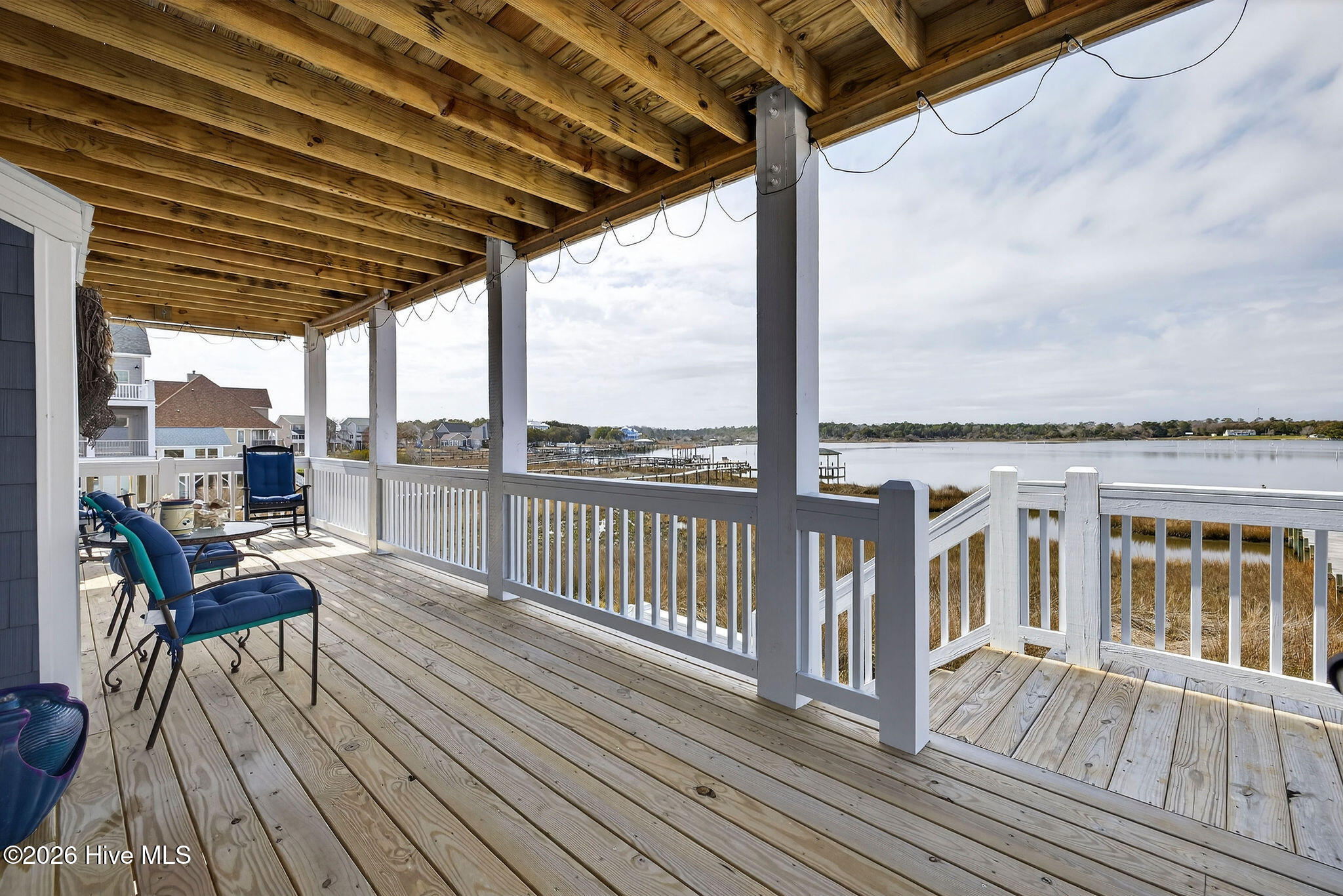 161 Big Hammock Point Road Sneads Ferry, NC 28460 - Photo 6 of 61 Deck view