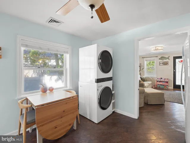 a room with furniture and a window