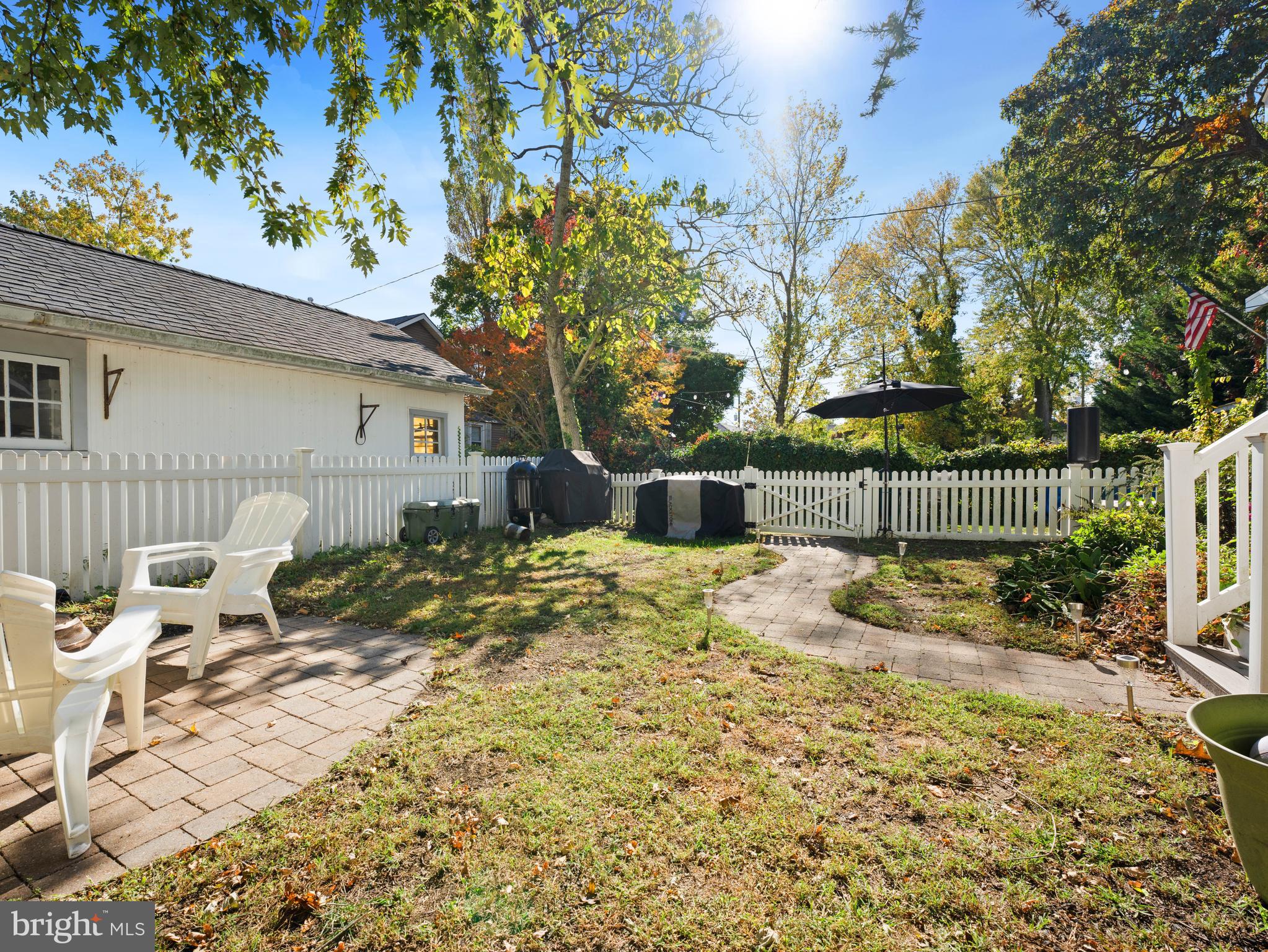 303 Garden Terrace Somers Point, NJ 08244 - Photo 19 of 38 a view of back yard of the house