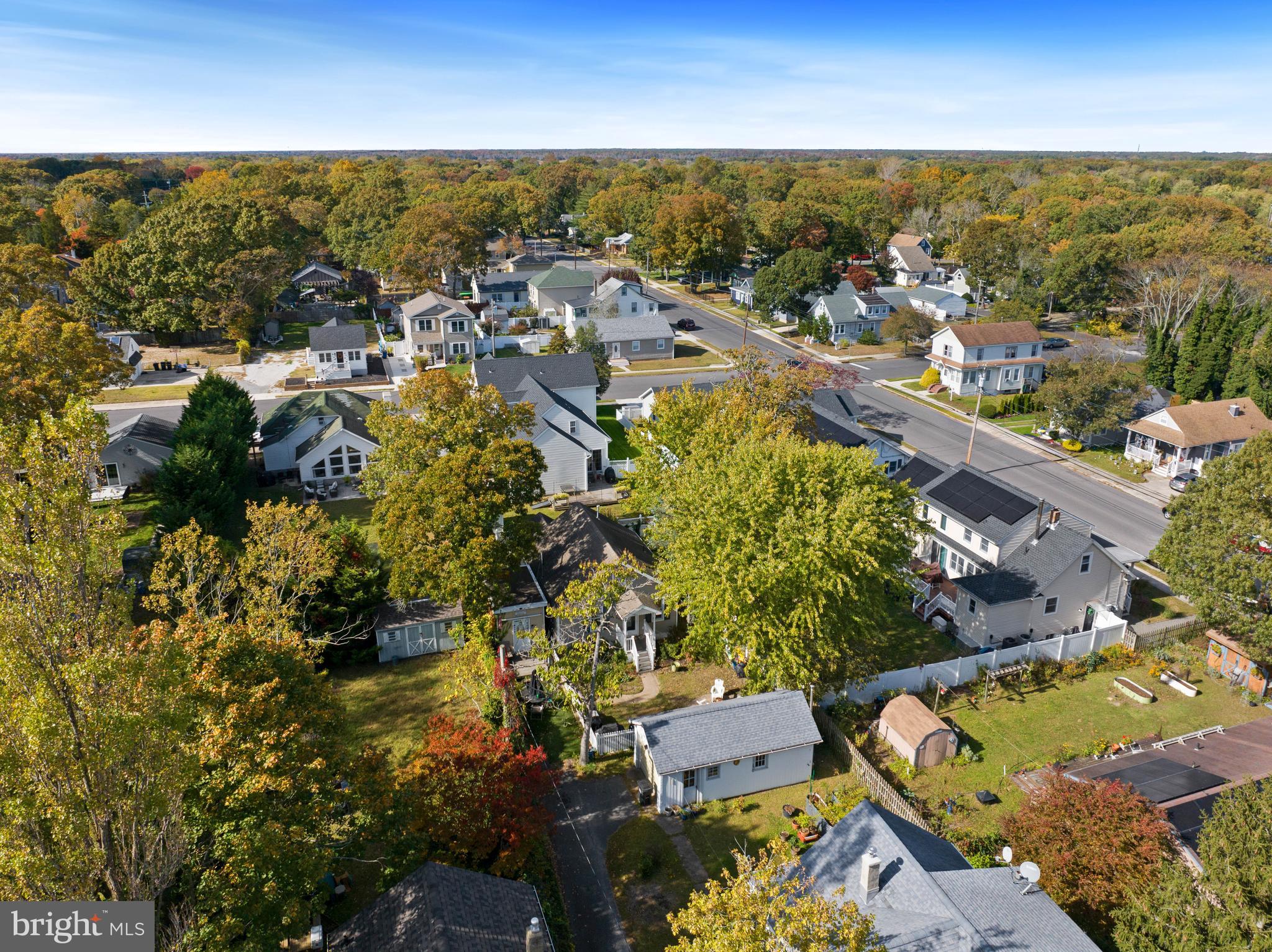 303 Garden Terrace Somers Point, NJ 08244 - Photo 27 of 38 an aerial view of residential houses with outdoor space