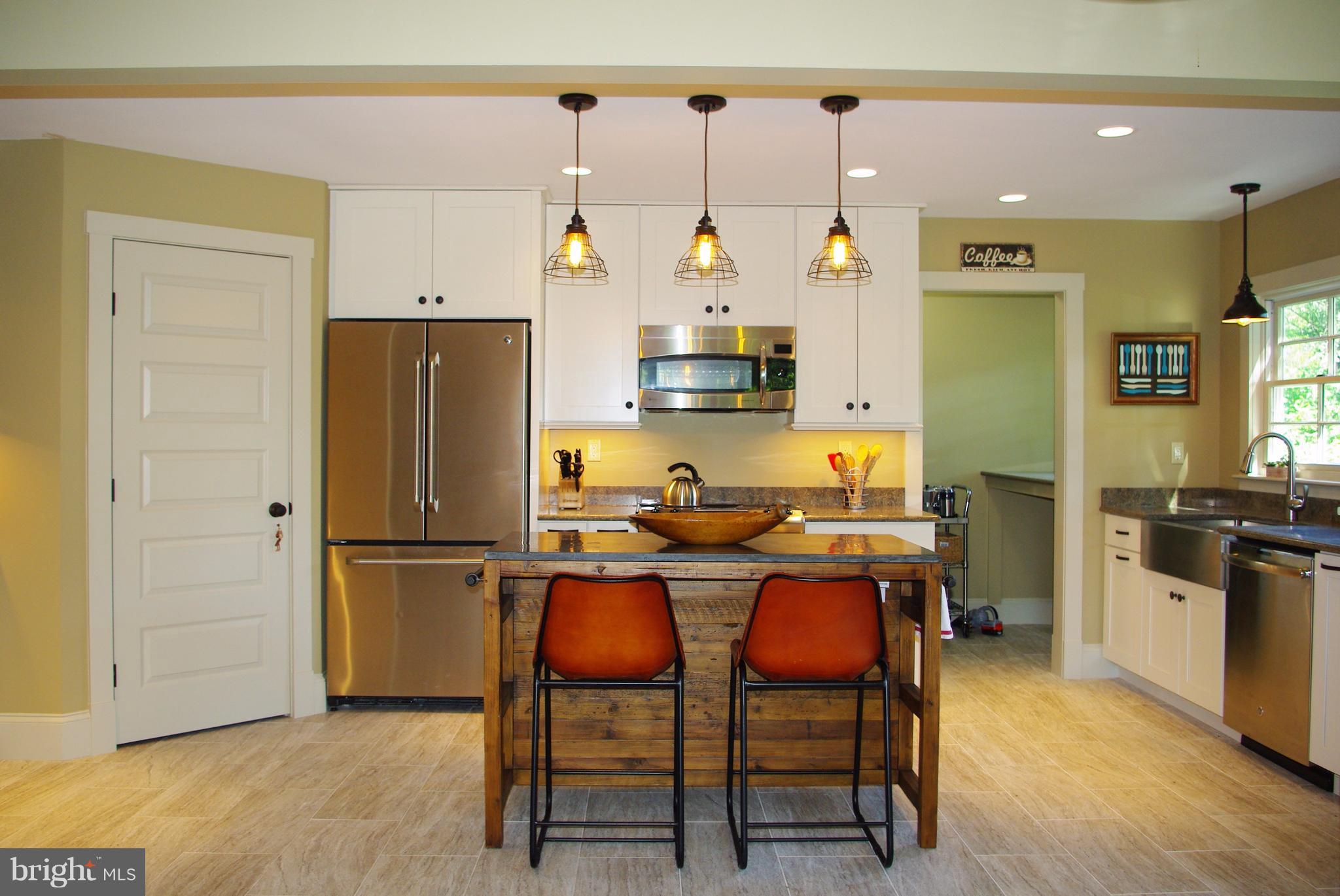 3699 Slate Mills Road Sperryville, VA 22740 - Photo 2 of 21 Beautifully renovated kitchen