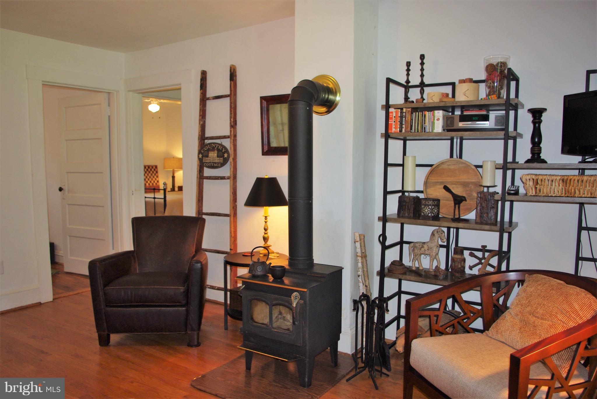 3699 Slate Mills Road Sperryville, VA 22740 - Photo 9 of 21 The family room has a wood stove