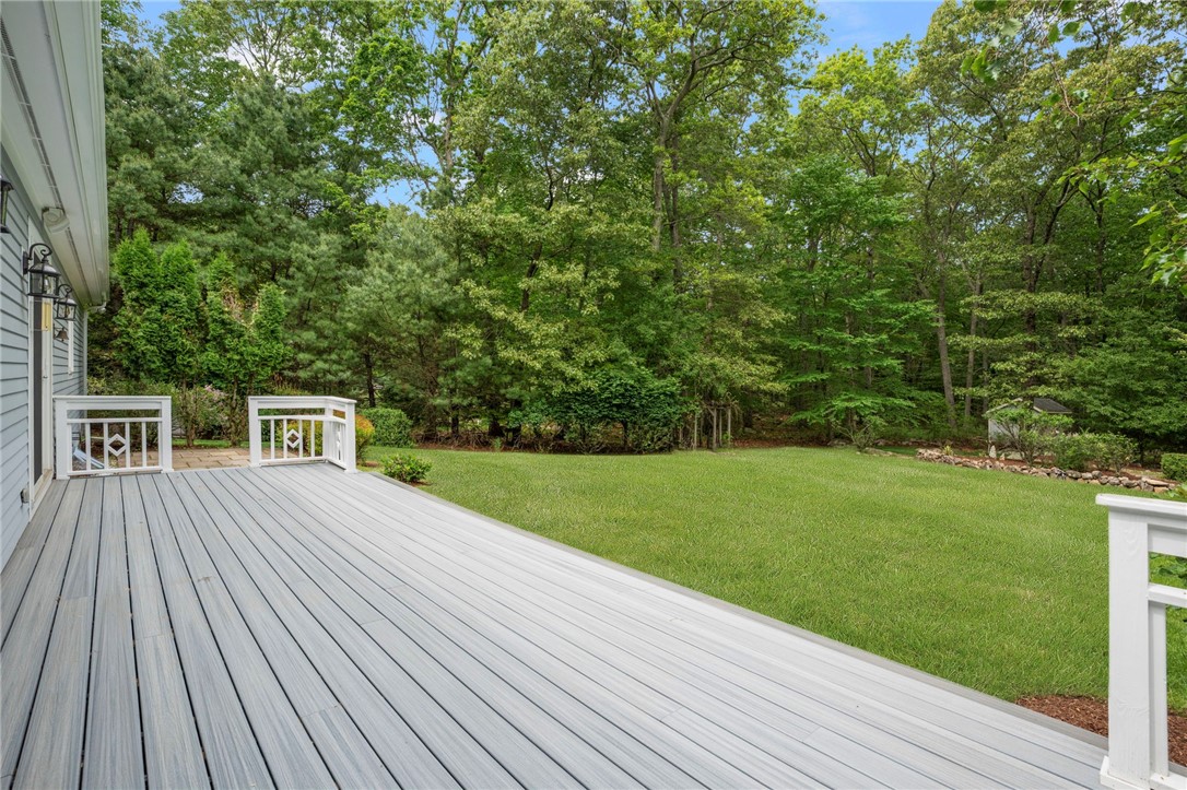 2197 Middle Road East Greenwich, RI 02818 - Photo 32 of 38 Spacious composite deck with a step down to the patio