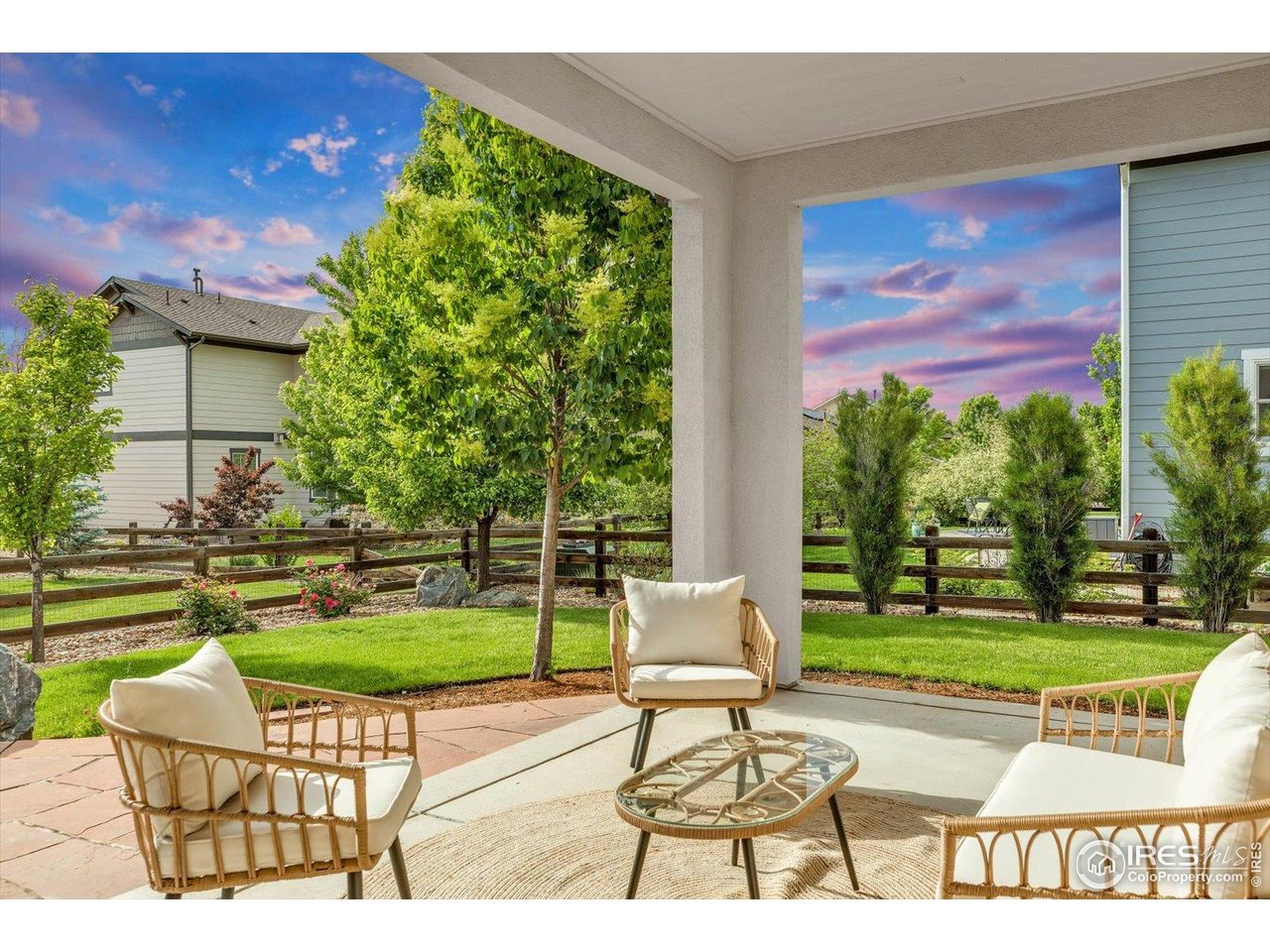 2264 Front Range Road Erie, CO 80516 - Photo 34 of 40 Enjoy the Colorado Outdoors on this covered Back Patio