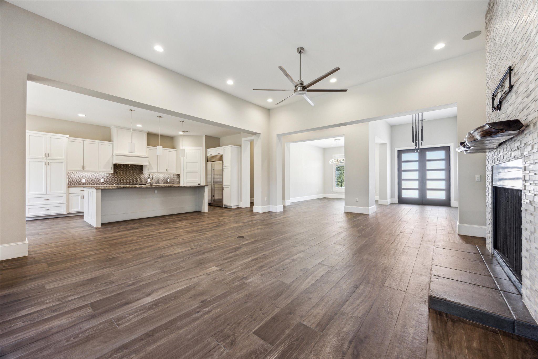 2604 Arion Circle Austin, TX 78730 - Photo 5 of 23 a view of a kitchen with a sink and a stove top oven