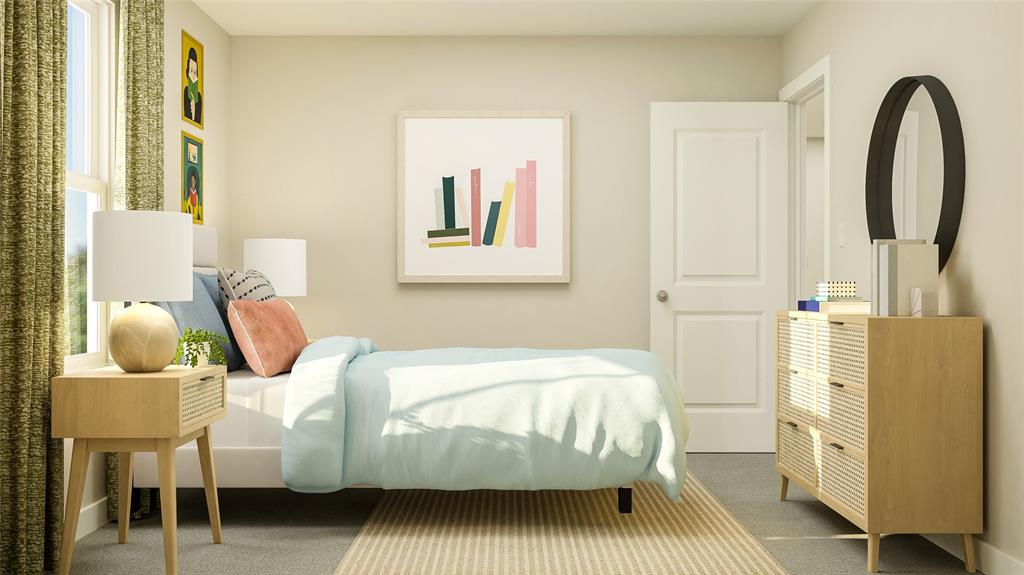 4314 Stonybrook Road Arlington, TX 76012 - Photo 21 of 22 a bedroom with bed and window