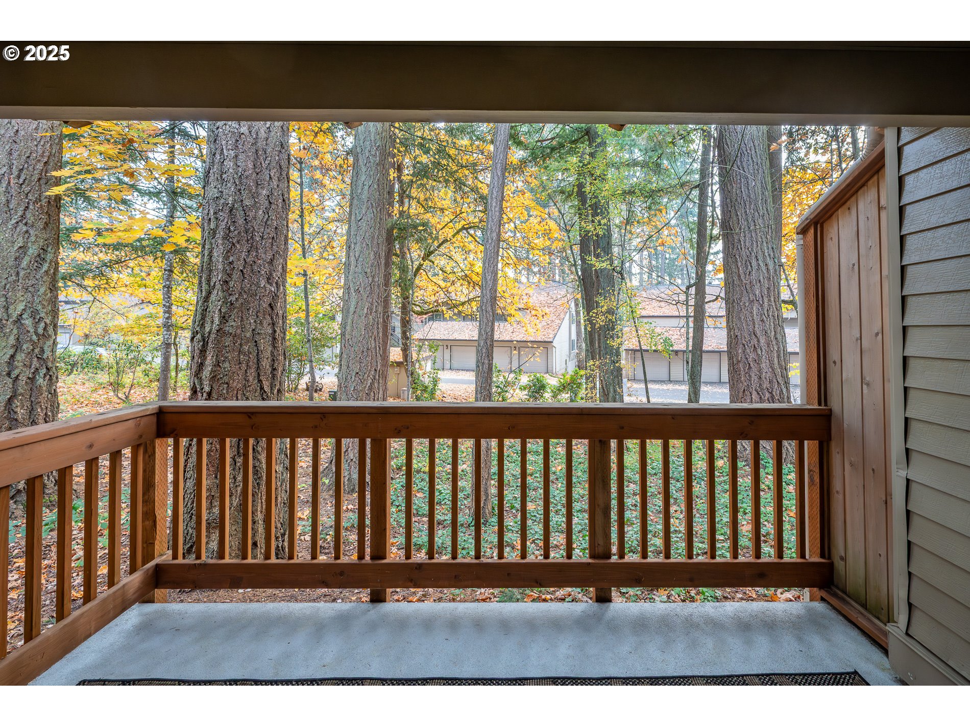 14828 Southwest 109th Avenue Portland, OR 97224 - Photo 34 of 40 a view of wooden balcony