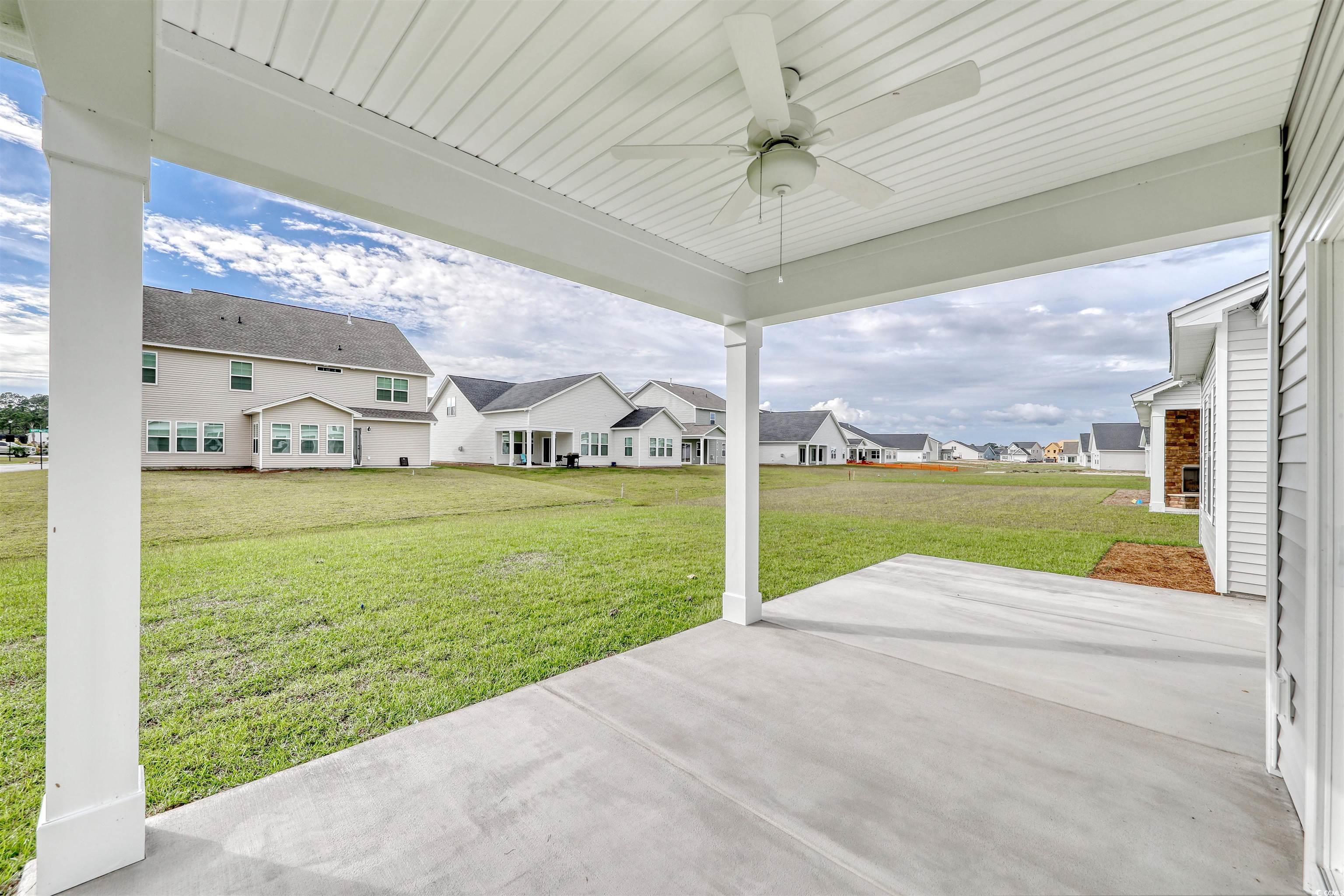 127 Azure Loop Myrtle Beach, SC 29588 - Photo 29 of 39 View of patio with ceiling fan