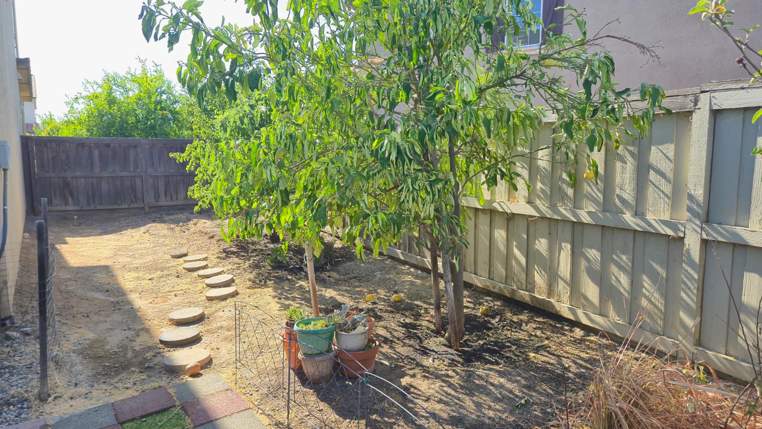 758 Persimmon Street Madera, CA 93638 - Photo 31 of 32 a view of yard with wooden fence