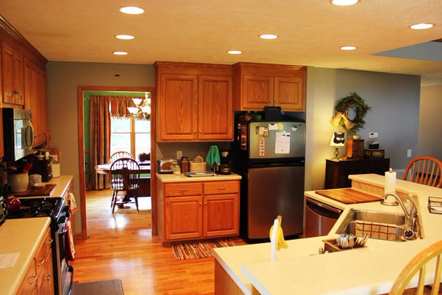 520 Meadow Ridge Drive Callaway, VA 24067 - Photo 11 of 51 Kitchen to Dining Room