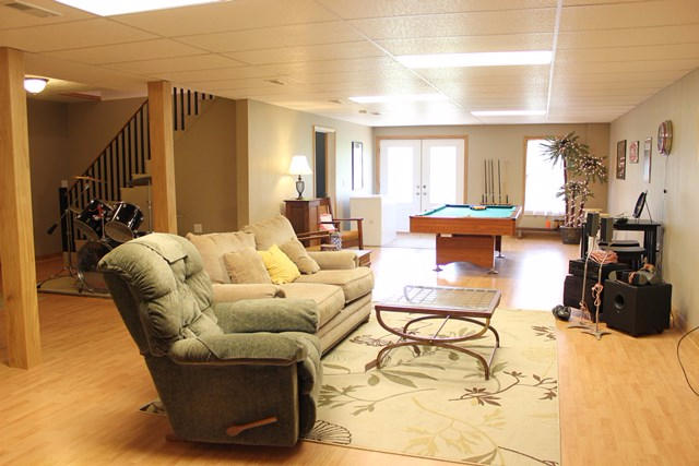 520 Meadow Ridge Drive Callaway, VA 24067 - Photo 38 of 51 Finished Lower: Rec Rm