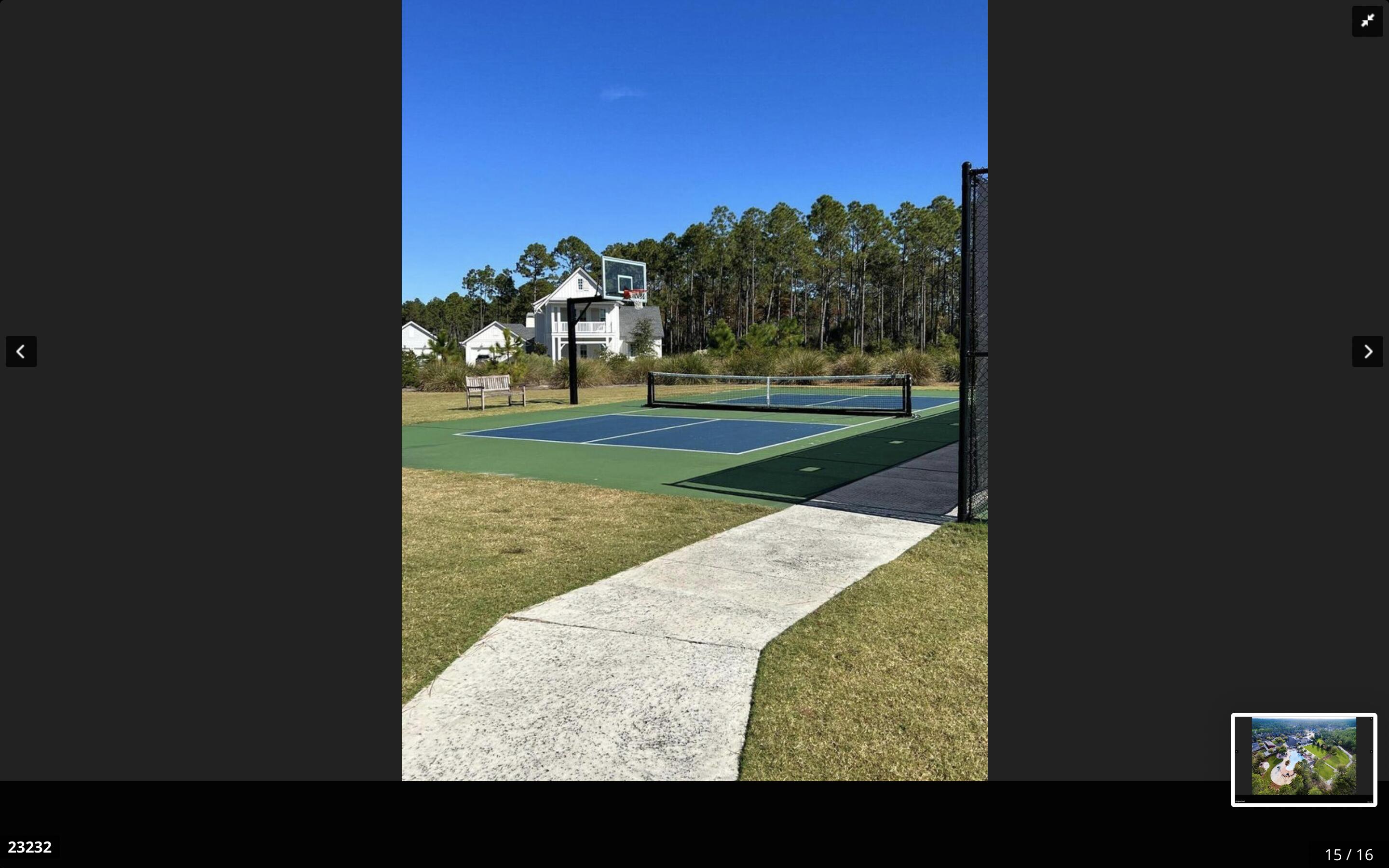 50 West Sandlefoot Ln Inlet Beach Inlet Beach, FL 32461 - Photo 29 of 32 Pickleball/basketball Court