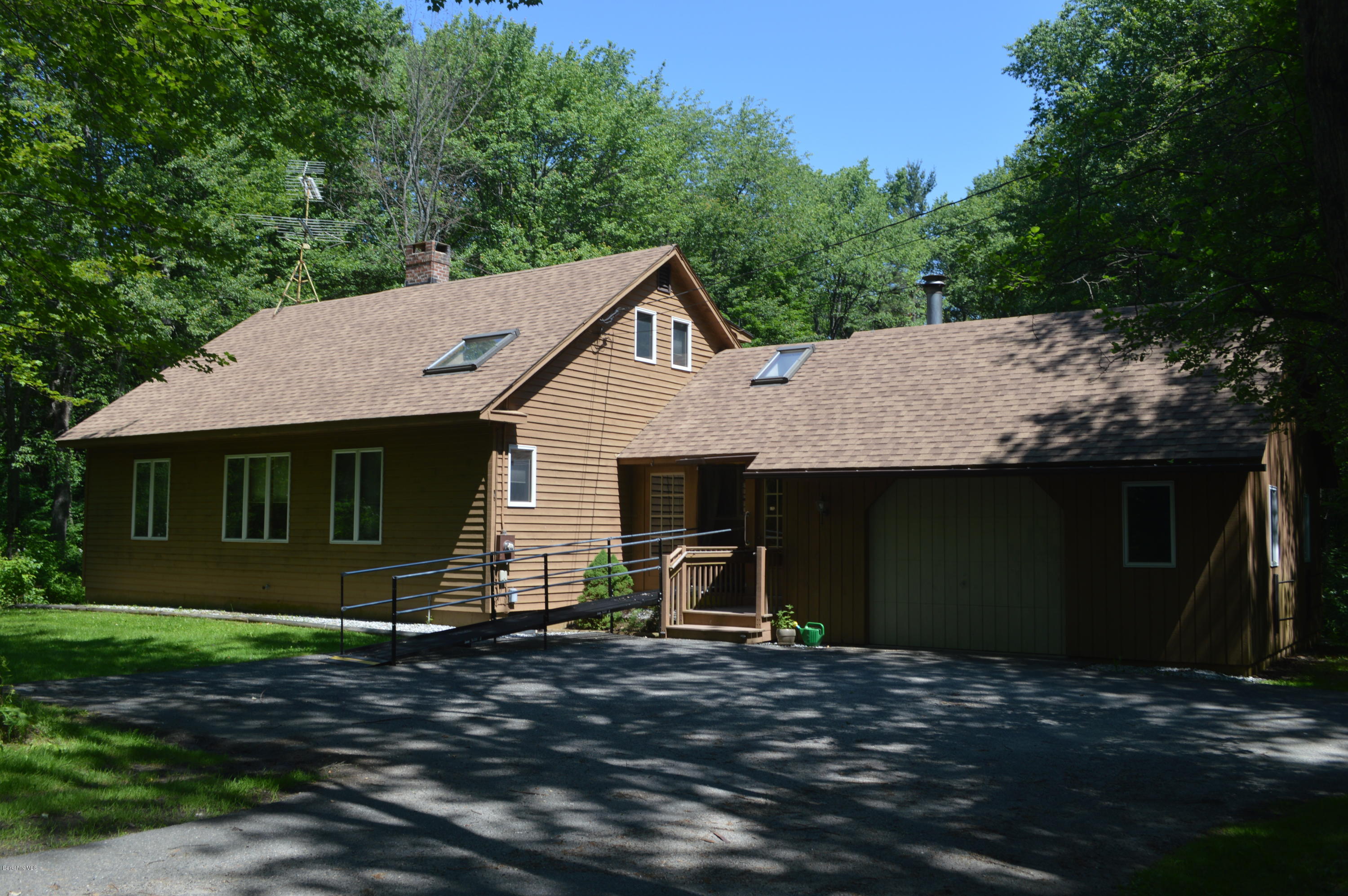 453 Summit Road Richmond, MA 01254 - Photo 25 of 25 a view of a house with a yard