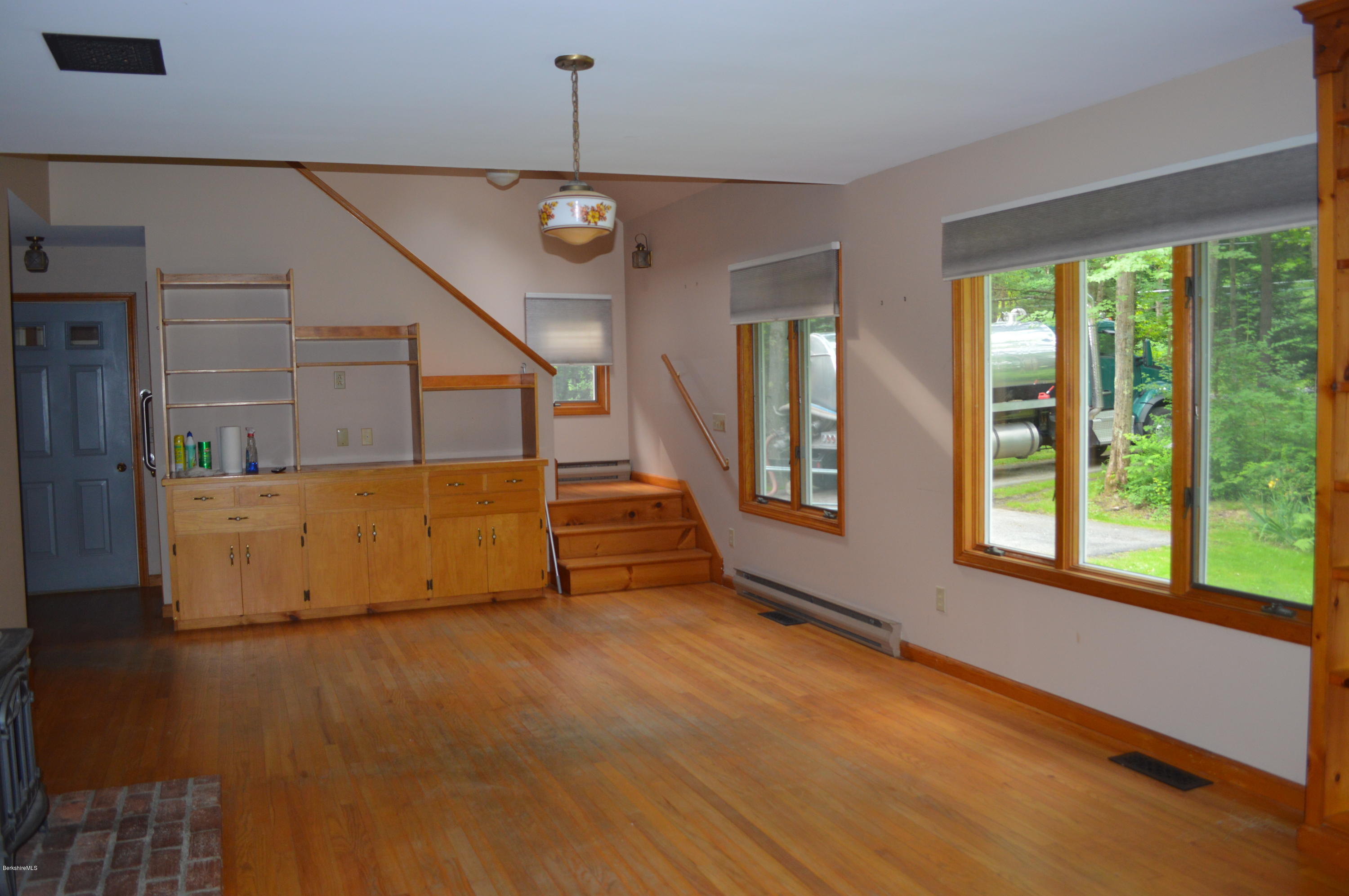 453 Summit Road Richmond, MA 01254 - Photo 4 of 25 a view of an empty room with a window