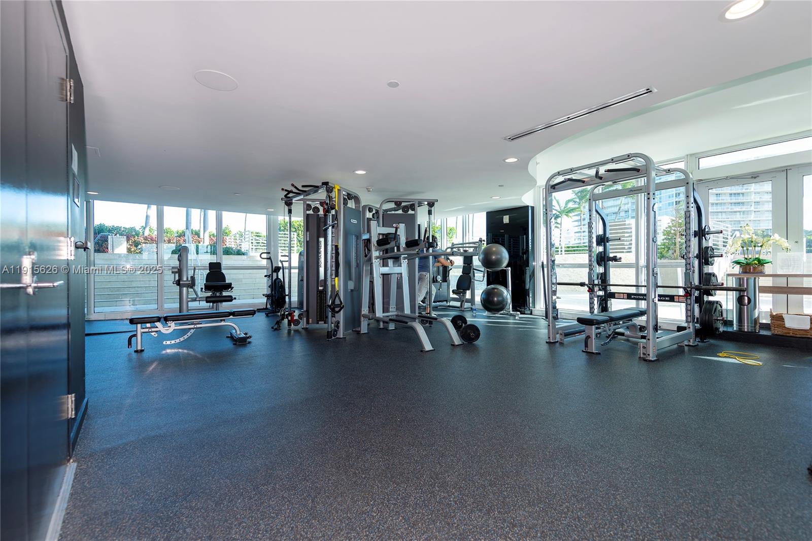 540 West Avenue, Unit 413 Miami Beach, FL 33139 - Photo 27 of 33 a view of a room with gym equipment