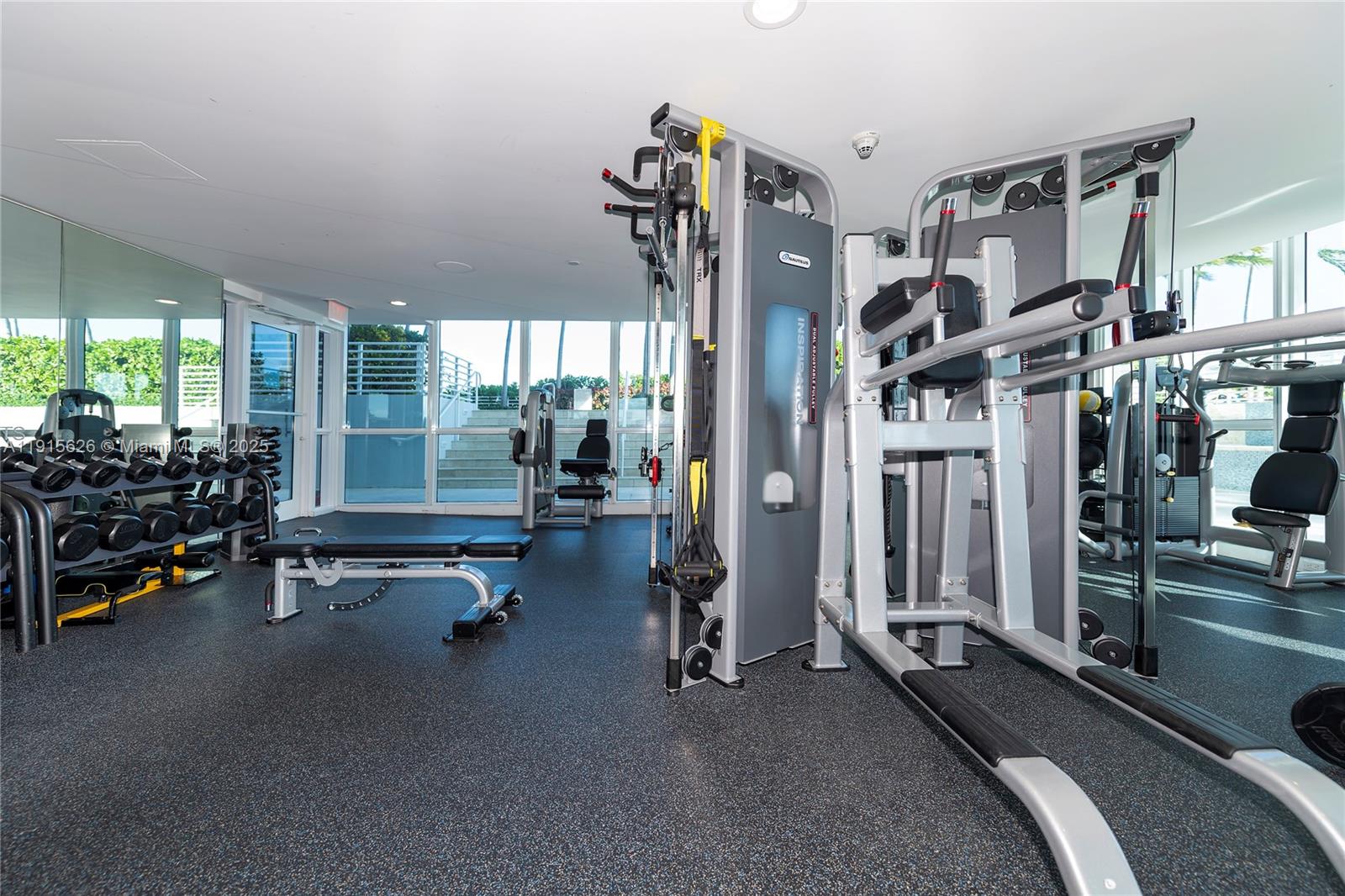 540 West Avenue, Unit 413 Miami Beach, FL 33139 - Photo 29 of 33 a view of a room with gym equipment