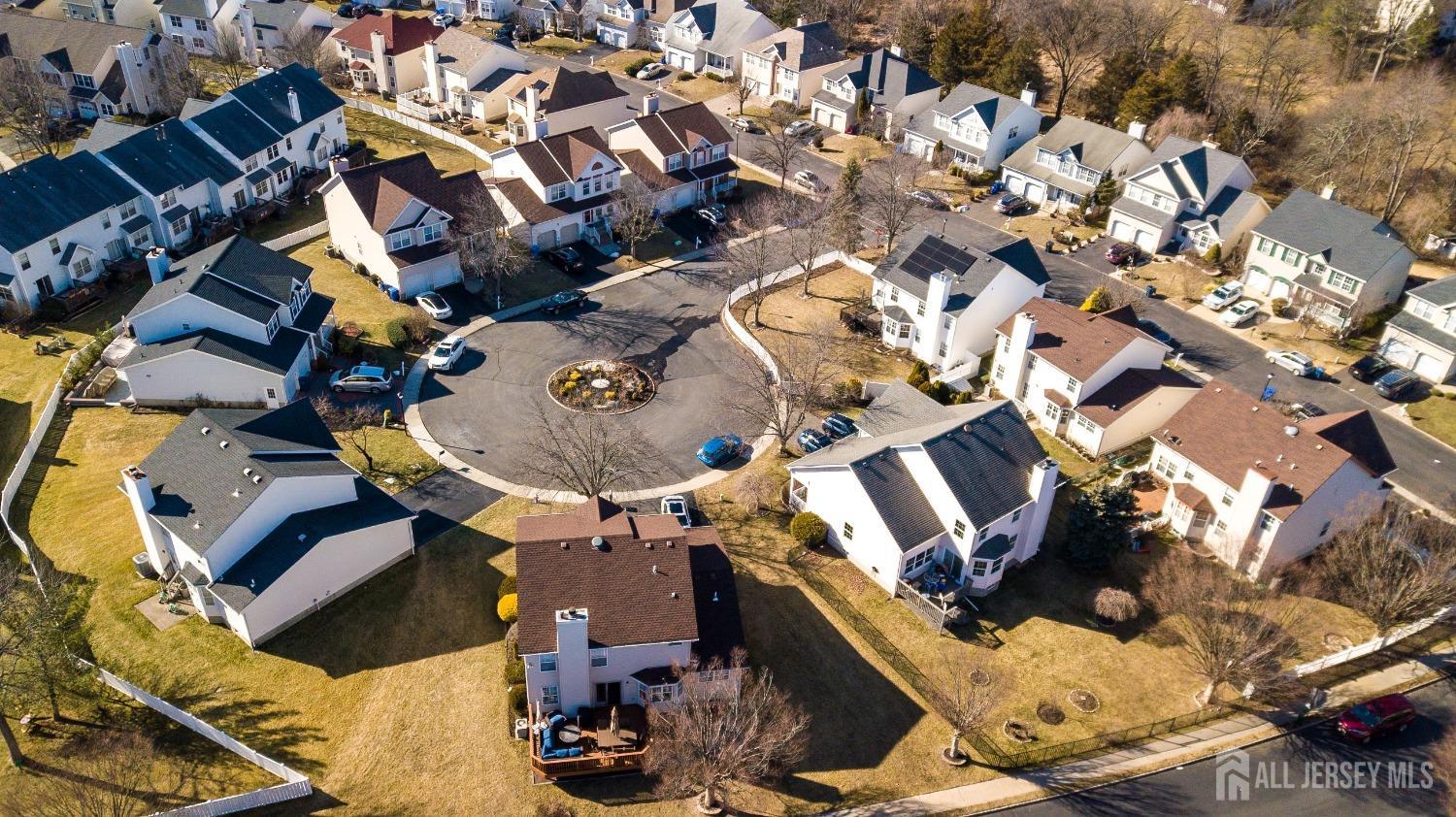 43 Springfield Road North Brunswick, NJ 08902 - Photo 46 of 48 an aerial view of a house with a swimming pool
