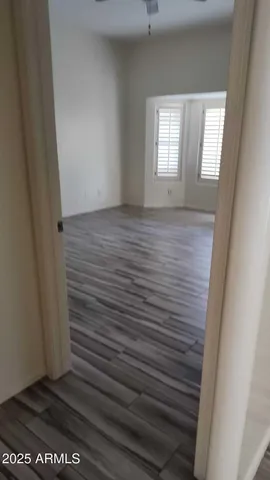 a view of wooden floor