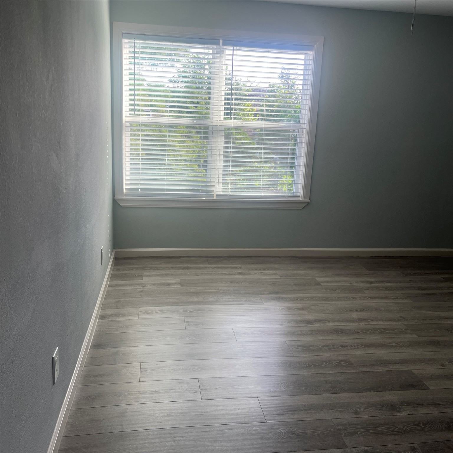 4626 Bell Street, Unit 4 Houston, TX 77023 - Photo 5 of 10 a view of an empty room with wooden floor and a window