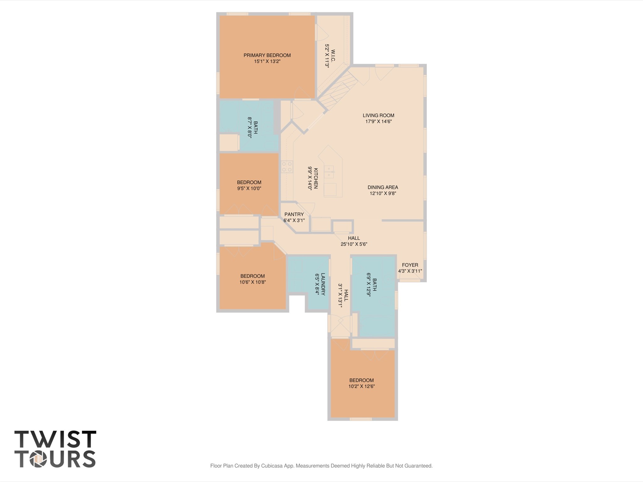 1621 Dragonfly Loop Bastrop, TX 78602 - Photo 27 of 27 Visualize your future within this detailed floor plan, showcasing functional room layouts.