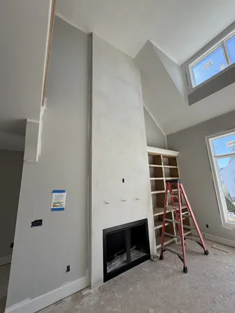 a view of a walk in closet