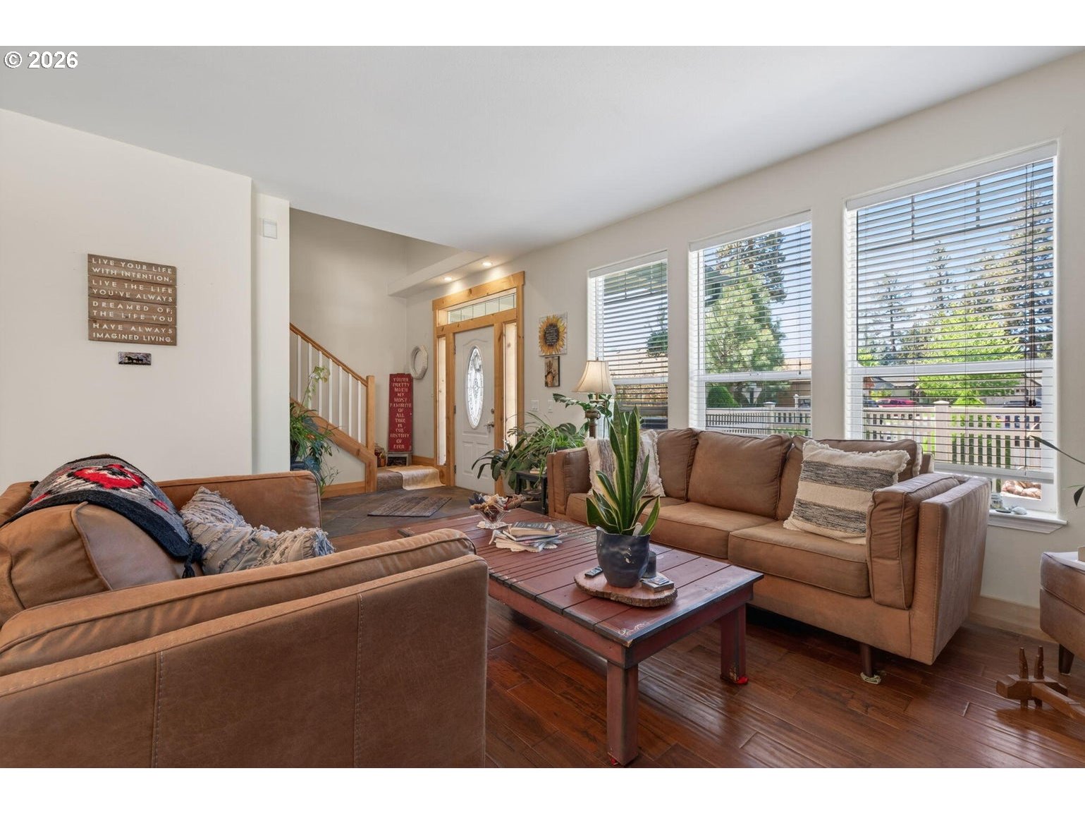 538 North Tam Rim Drive Sisters, OR 97759 - Photo 12 of 45 a living room with furniture and floor to ceiling windows