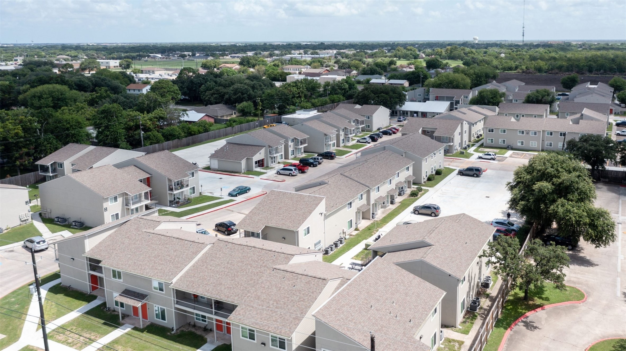 2008 Sam Houston Drive Victoria, TX 77901 - Photo 3 of 29 an aerial view of a city with lots of residential buildings