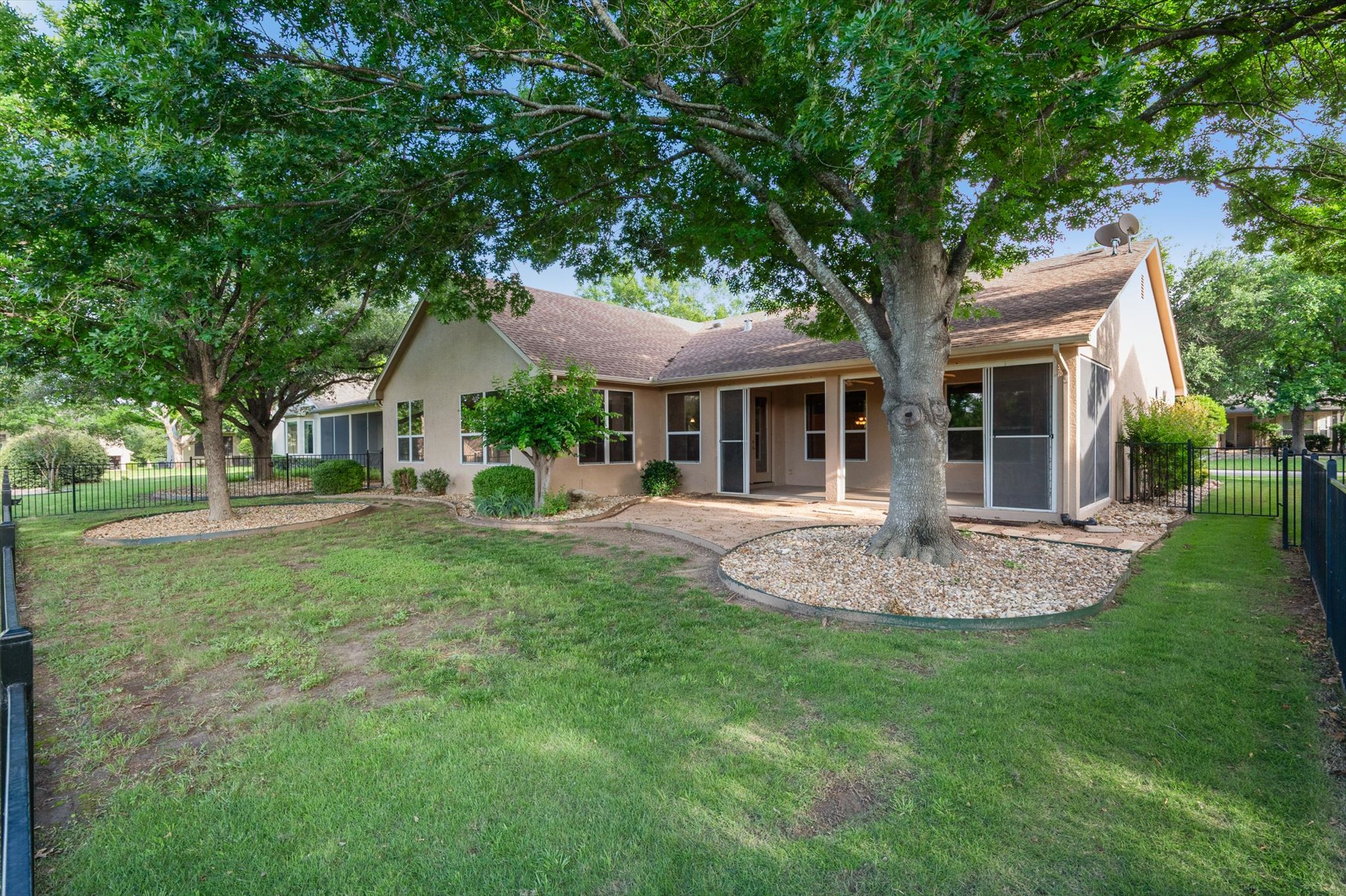 126 Trail Rider Way Georgetown, TX 78633 - Photo 24 of 30 a front view of a house with a yard