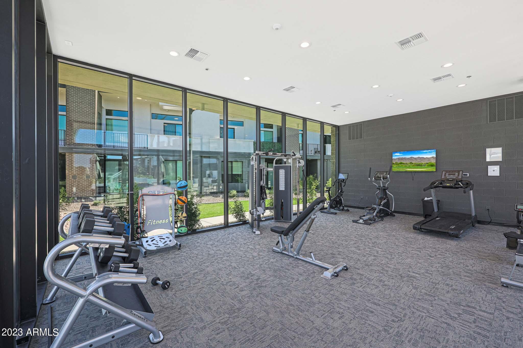 6060 East Baseline Road, Unit 151 Mesa, AZ 85206 - Photo 35 of 45 a view of a room with gym equipment