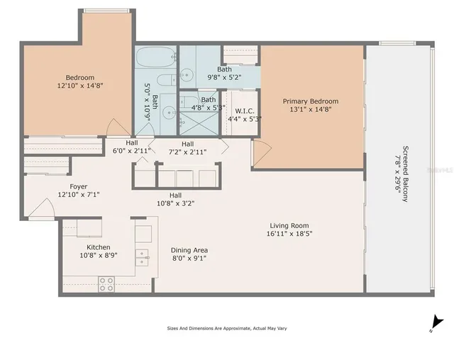 $529,000 | 1255 East Peppertree Drive, Unit 201, Sarasota, FL 34242